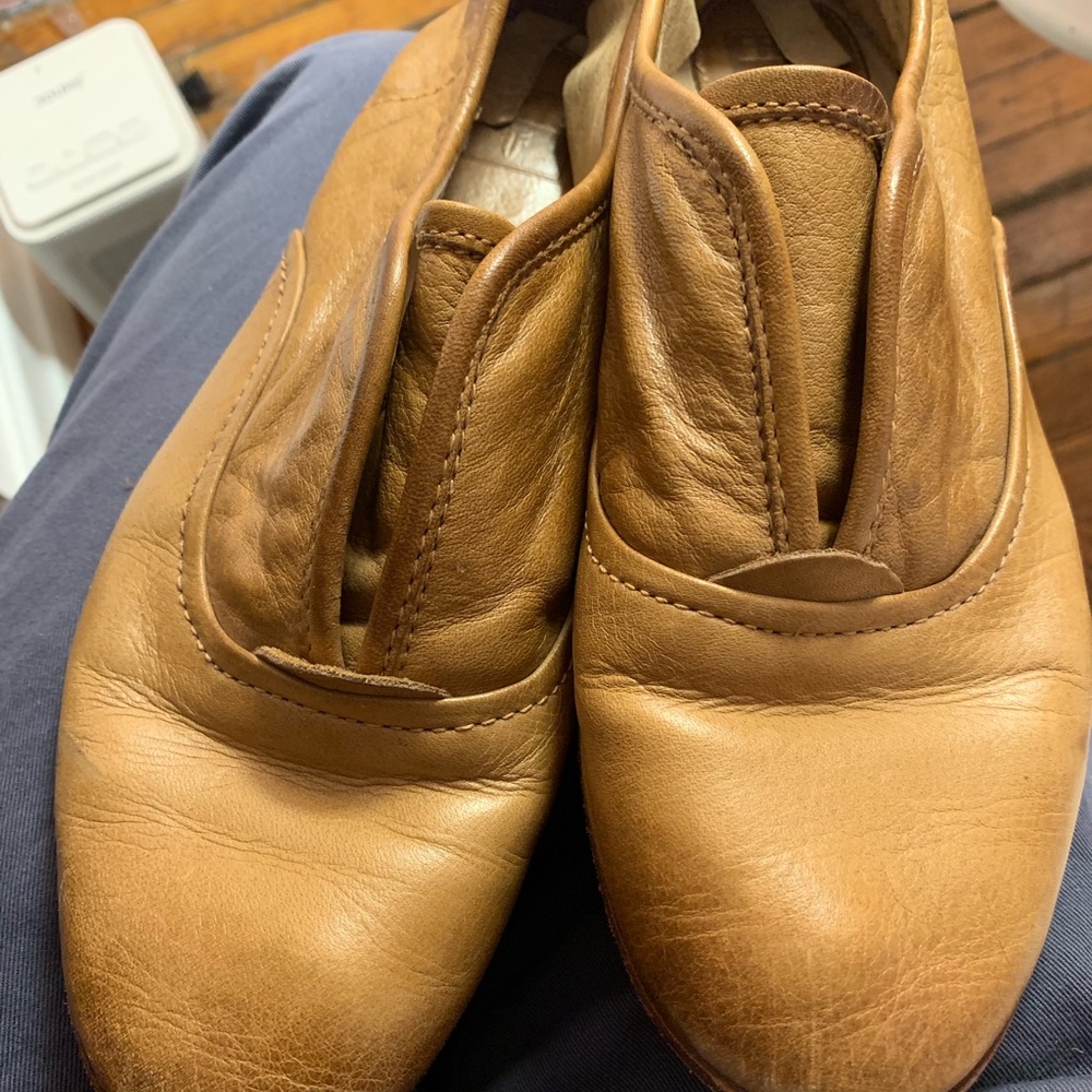 Frye leather loafers